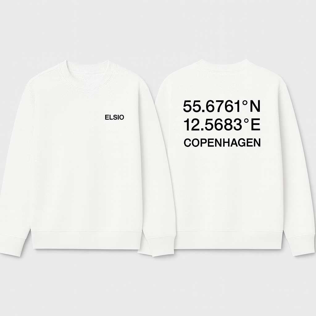 ELS10 Signature Hvid Sweatshirt
