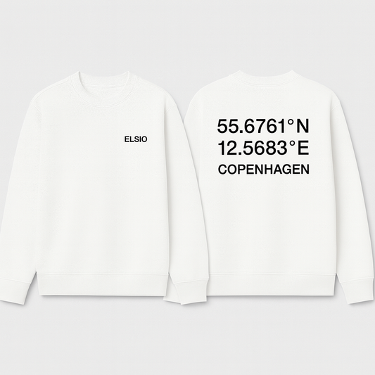 ELS10 Signature Hvid Sweatshirt