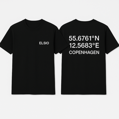 ELS10 Copenhagen - Sort T-shirt