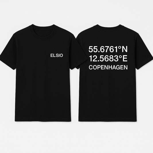 ELS10 Copenhagen - Sort T-shirt