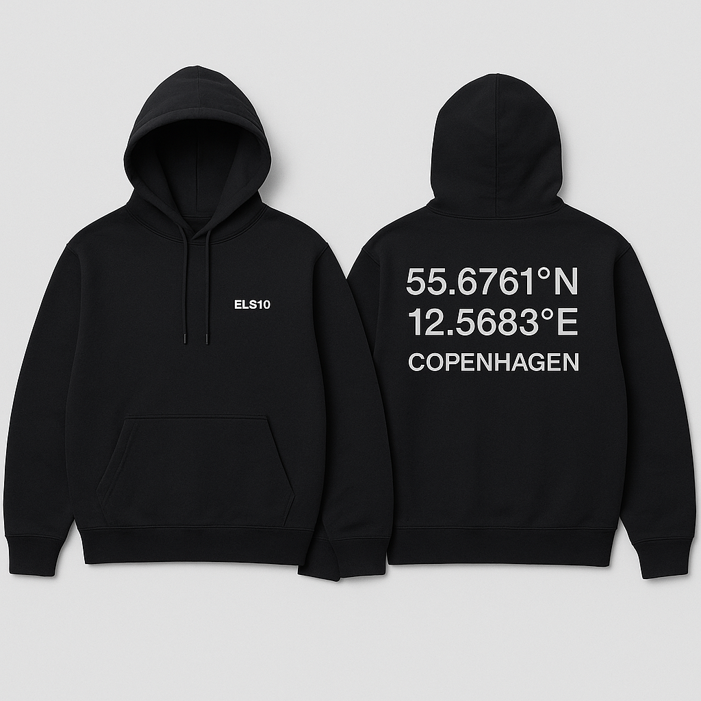 ELS10 Signature Hoodie Sort